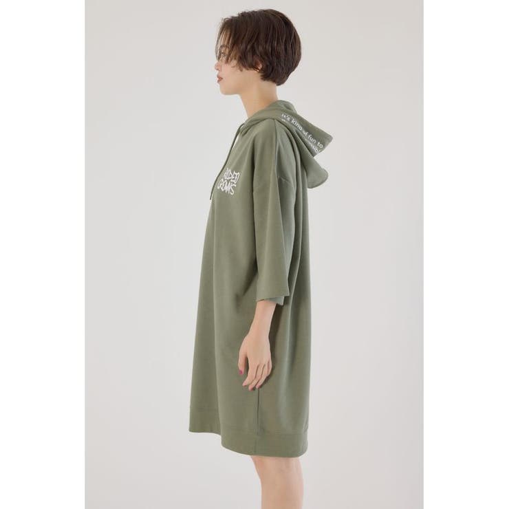 Right shoulder LOGOパーカーワンピース | RODEO CROWNS WIDE BOWL | 詳細画像24 