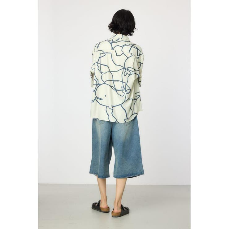 デニムバミューダパンツ | RODEO CROWNS WIDE BOWL | 詳細画像18 