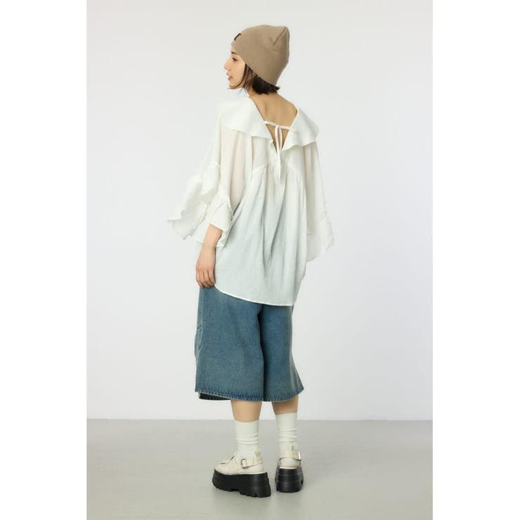 デニムバミューダパンツ | RODEO CROWNS WIDE BOWL | 詳細画像10 