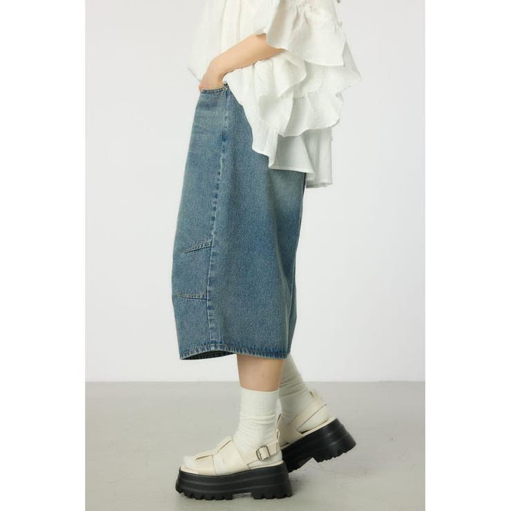 デニムバミューダパンツ | RODEO CROWNS WIDE BOWL | 詳細画像13 