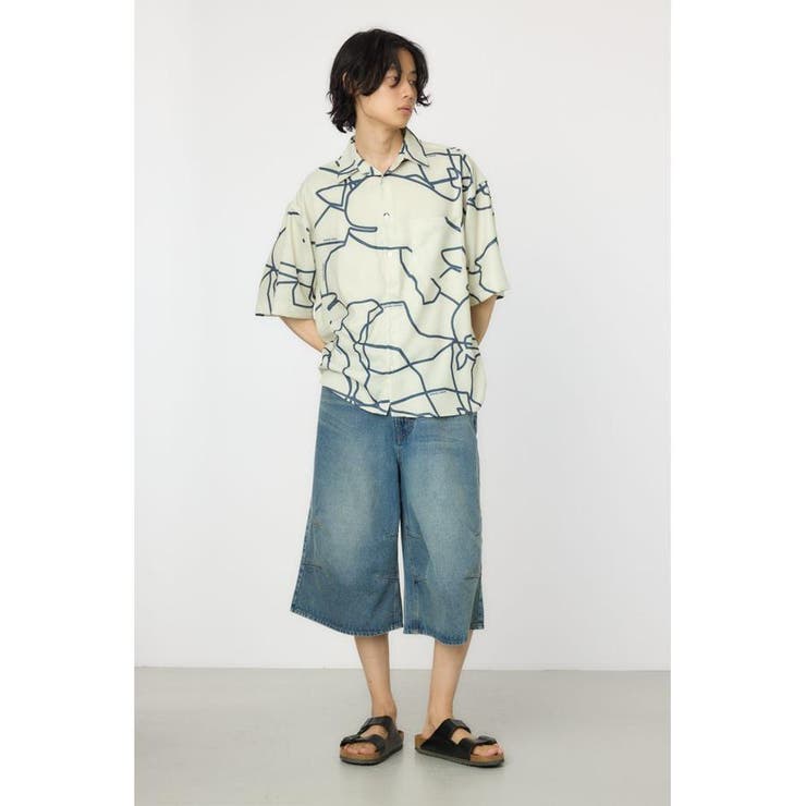 デニムバミューダパンツ | RODEO CROWNS WIDE BOWL | 詳細画像16 