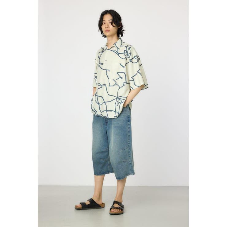 デニムバミューダパンツ | RODEO CROWNS WIDE BOWL | 詳細画像17 