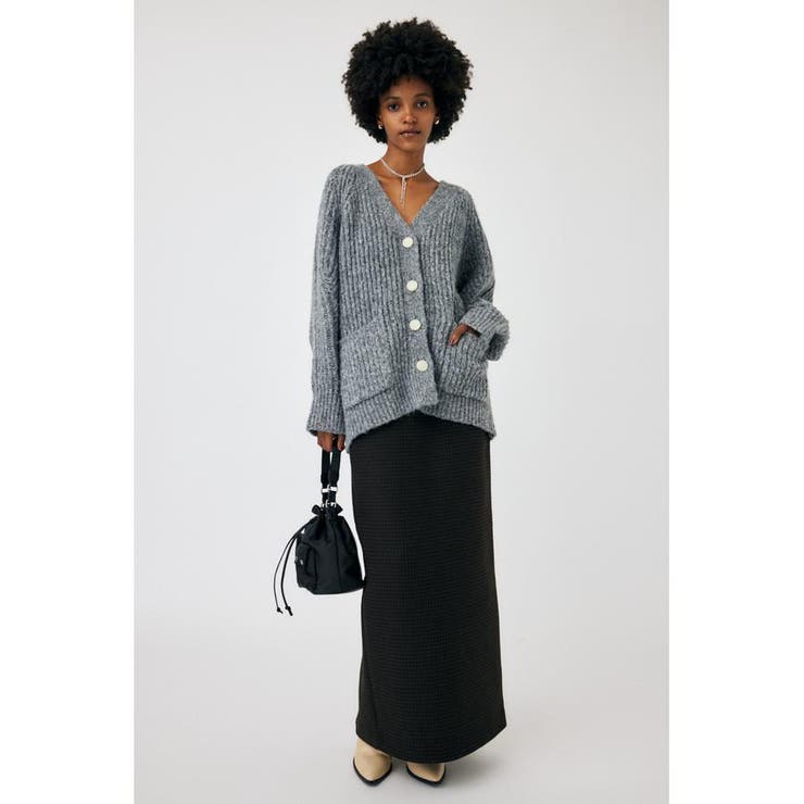 BRN | HOUNDSTOOTH PENCIL スカート | MOUSSY OUTLET
