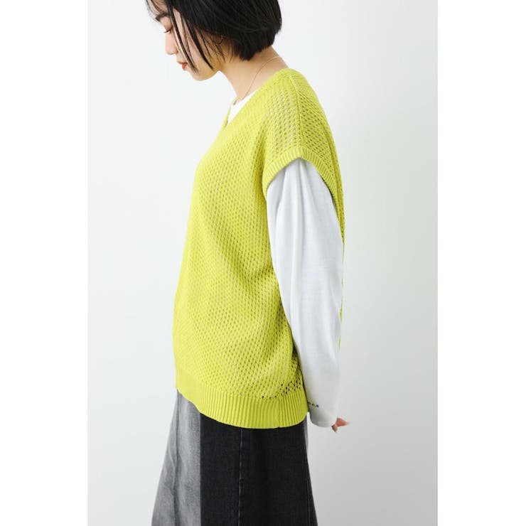メッシュニットベスト L/S TEE SET | RODEO CROWNS WIDE BOWL | 詳細画像11 