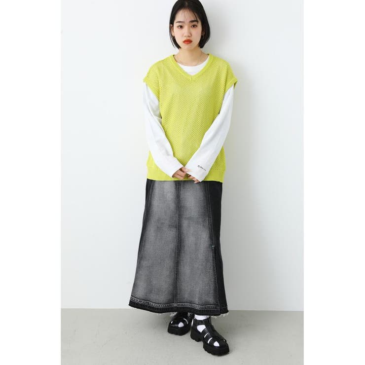 メッシュニットベスト L/S TEE SET | RODEO CROWNS WIDE BOWL | 詳細画像13 