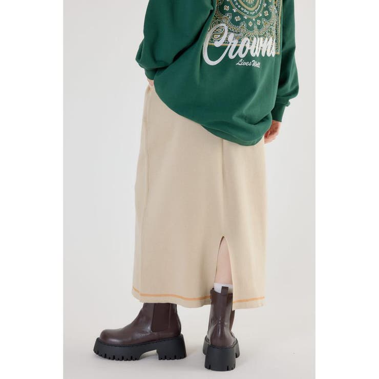 スウェットライクスカート | RODEO CROWNS WIDE BOWL | 詳細画像5 