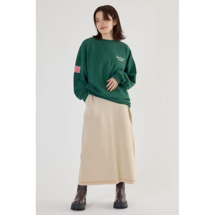 スウェットライクスカート | RODEO CROWNS WIDE BOWL | 詳細画像6 