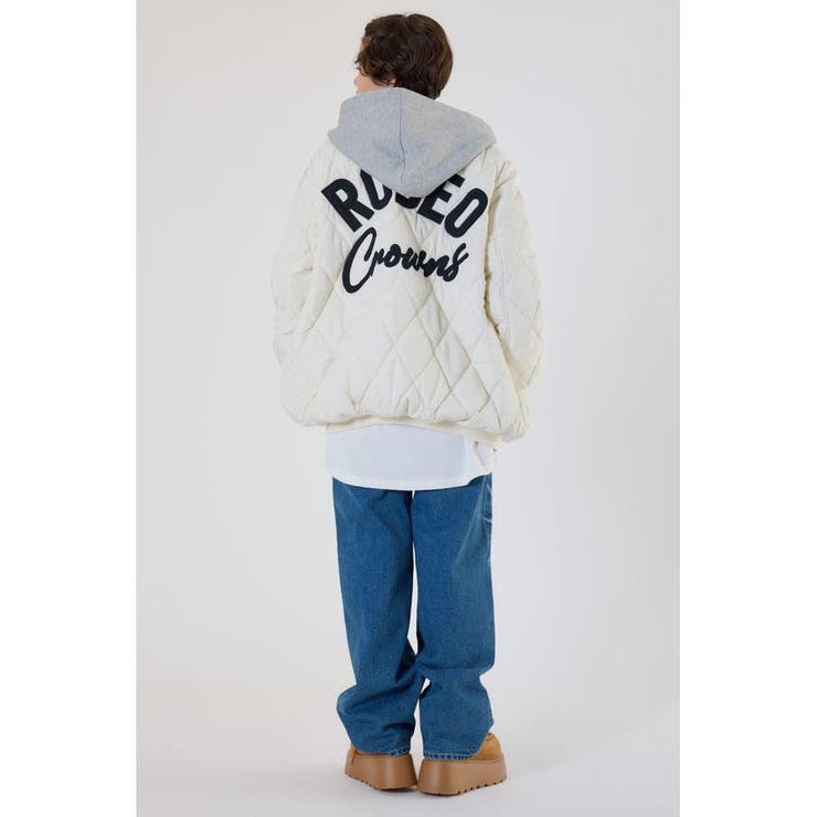 キルティングフードブルゾン | RODEO CROWNS WIDE BOWL | 詳細画像5