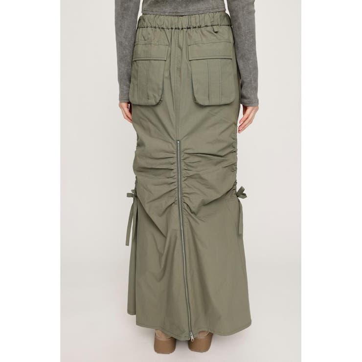 OPEN ZIP MERMAID CARGO スカート | SLY OUTLET | 詳細画像27 