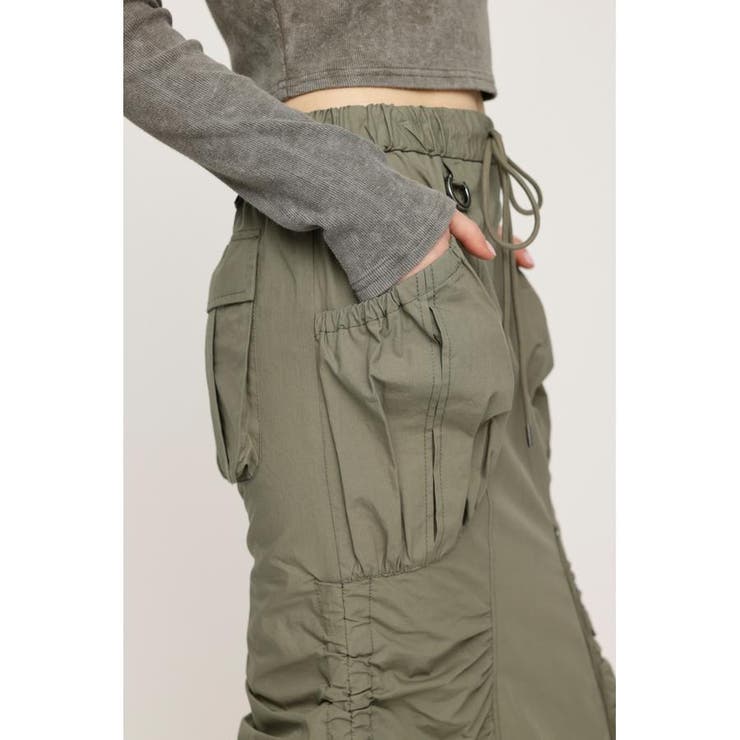 OPEN ZIP MERMAID CARGO スカート | SLY OUTLET | 詳細画像31 