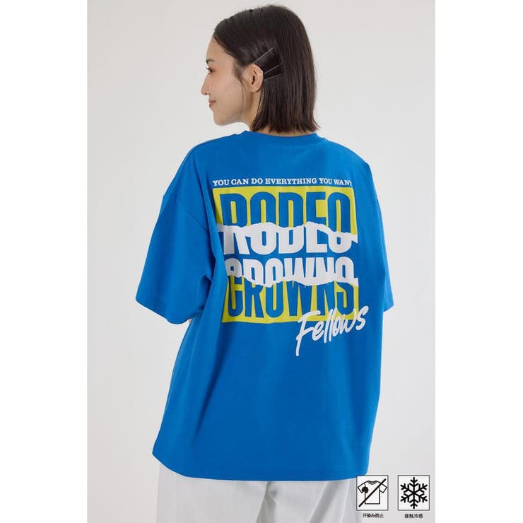 BLU | MASTER PROTECT RIP UPロゴTシャツ | RODEO CROWNS WIDE BOWL
