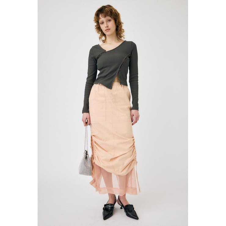 MESH LAYERED CARGO スカート | MOUSSY OUTLET | 詳細画像8 