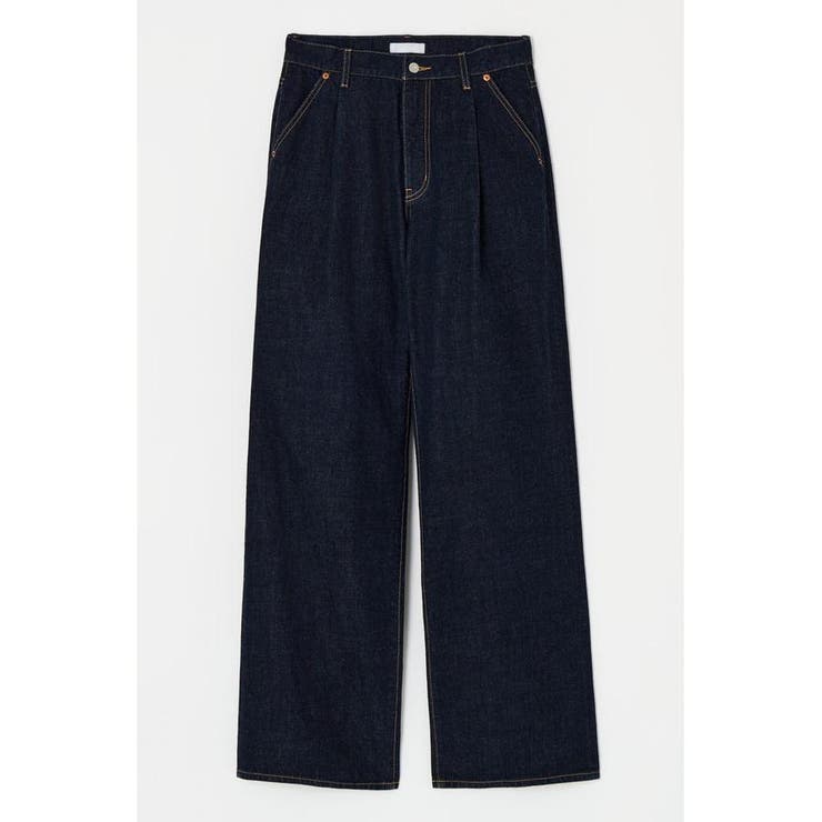 TUCK WIDE ストレートデニム | MOUSSY OUTLET | 詳細画像24 