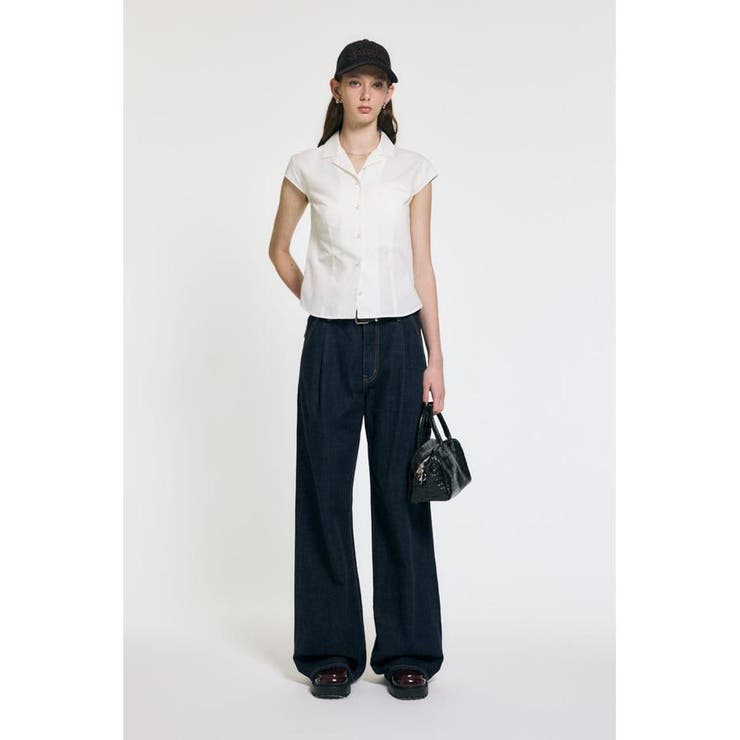 TUCK WIDE ストレートデニム | MOUSSY OUTLET | 詳細画像29 