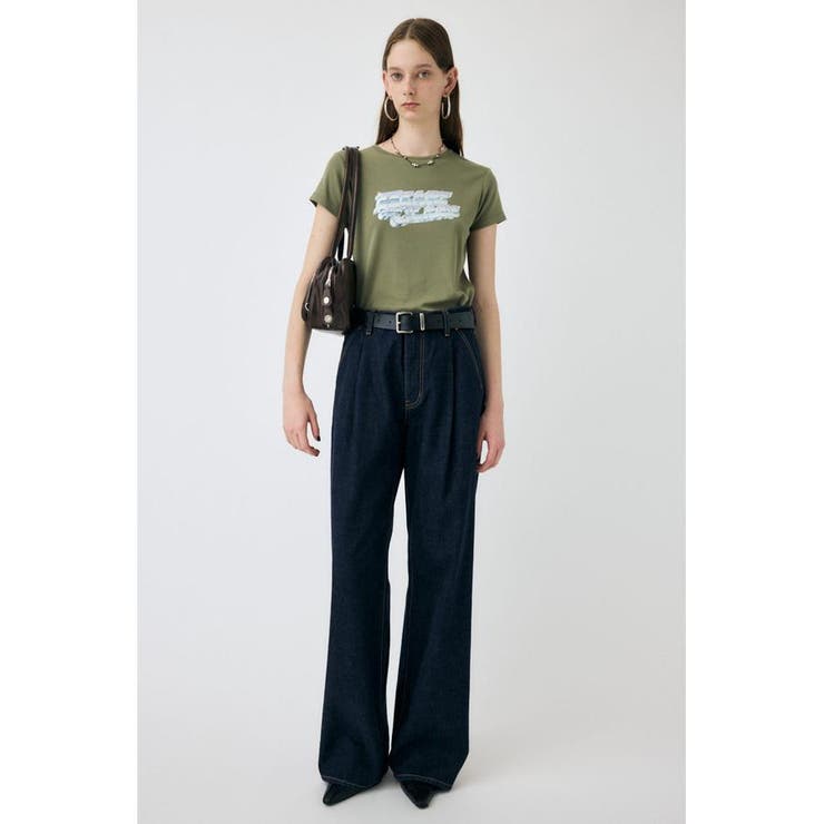 TUCK WIDE ストレートデニム | MOUSSY OUTLET | 詳細画像30 