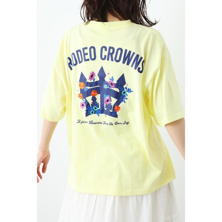 Crowns Flower Tシャツ[品番：BJLW0025200]｜RODEO CROWNS WIDE BOWL