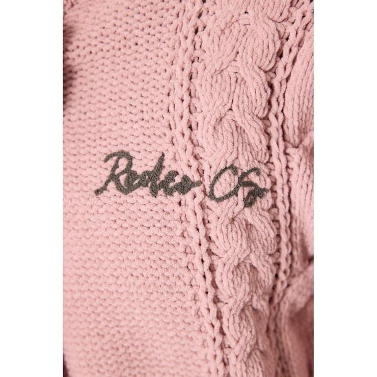 モールニットロゴトッパーカーディガン | RODEO CROWNS WIDE BOWL | 詳細画像28 