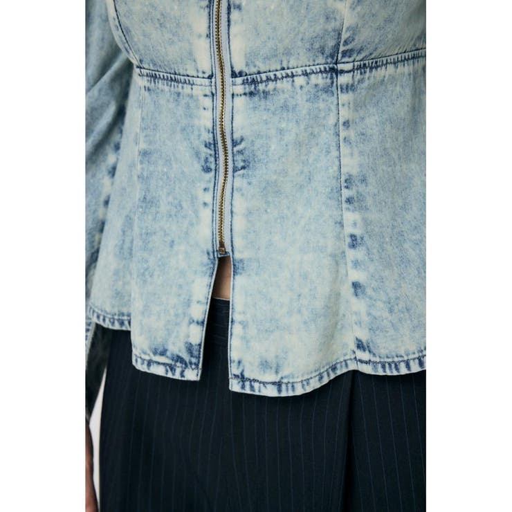 AGING DENIM BUSTIER ブラウス | MOUSSY OUTLET | 詳細画像20 