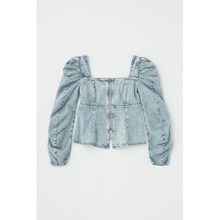 AGING DENIM BUSTIER ブラウス | MOUSSY OUTLET | 詳細画像21 
