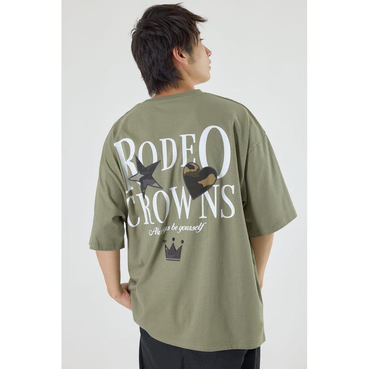 カモフラアップリケTシャツ | RODEO CROWNS WIDE BOWL | 詳細画像28 