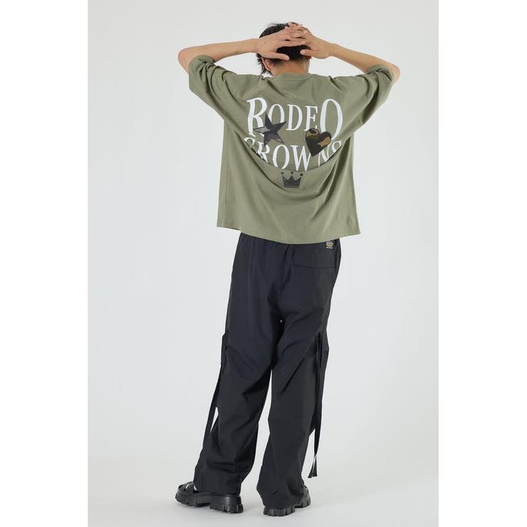 カモフラアップリケTシャツ | RODEO CROWNS WIDE BOWL | 詳細画像32 