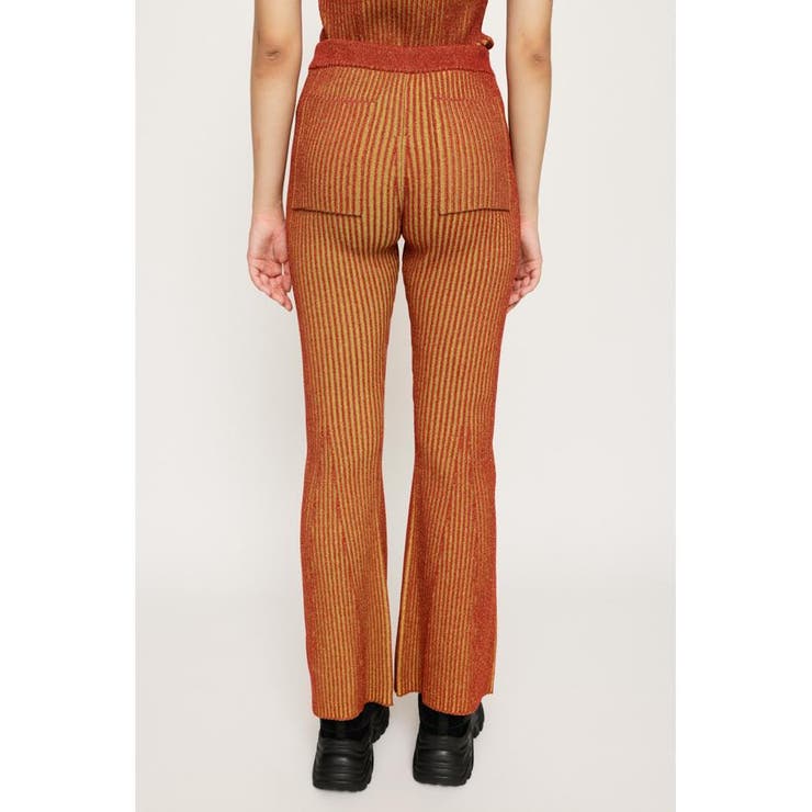 BI COLOR KNIT FLARE パンツ | SLY OUTLET | 詳細画像13 