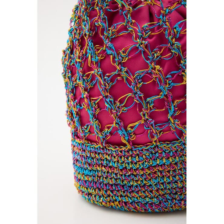 メタリック編み込みバッグ | RODEO CROWNS WIDE BOWL | 詳細画像26 