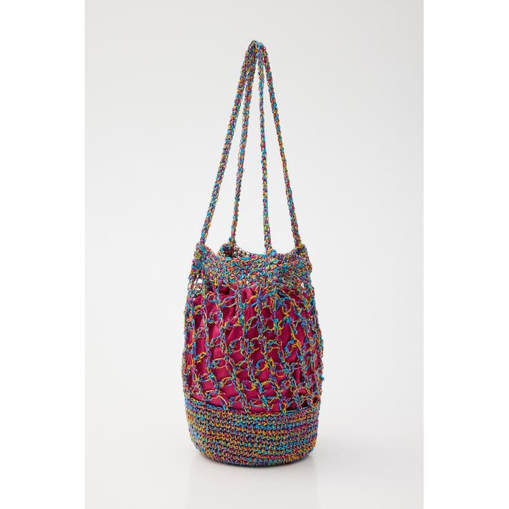 メタリック編み込みバッグ | RODEO CROWNS WIDE BOWL | 詳細画像17 