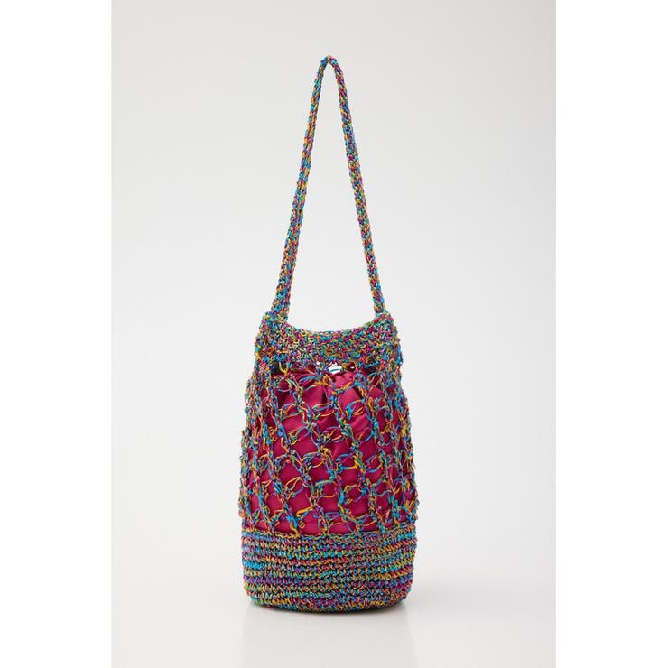 メタリック編み込みバッグ | RODEO CROWNS WIDE BOWL | 詳細画像19 