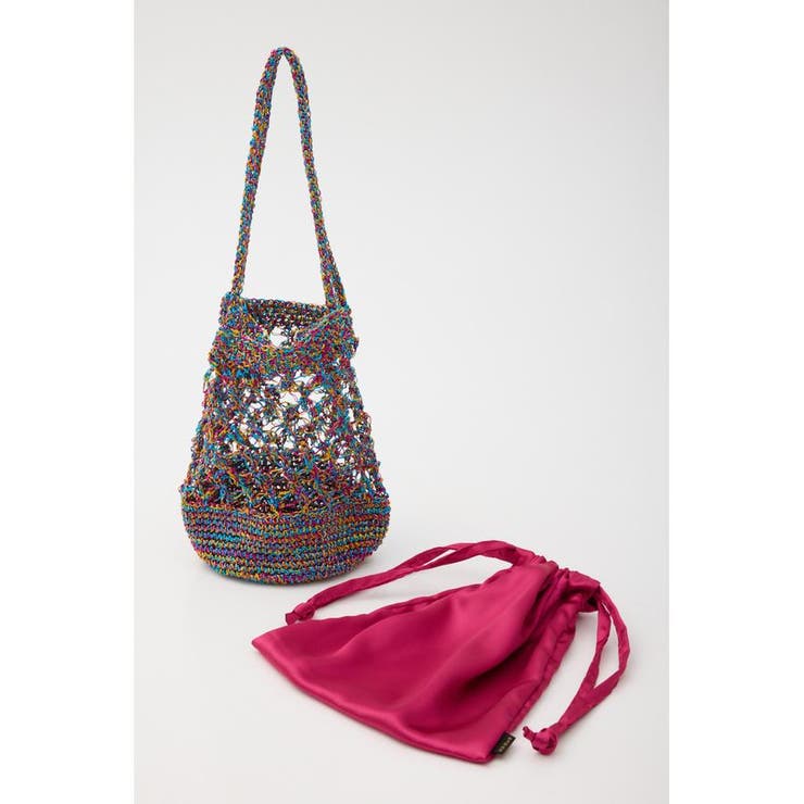 メタリック編み込みバッグ | RODEO CROWNS WIDE BOWL | 詳細画像21 