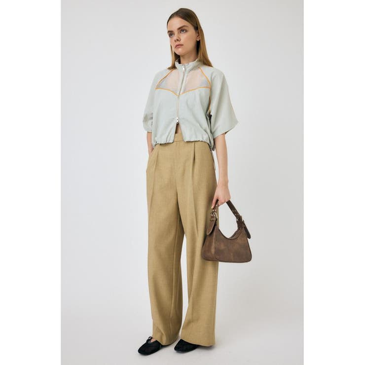 PIPING HALF SLEEVE トラックジャケット | MOUSSY OUTLET | 詳細画像1 