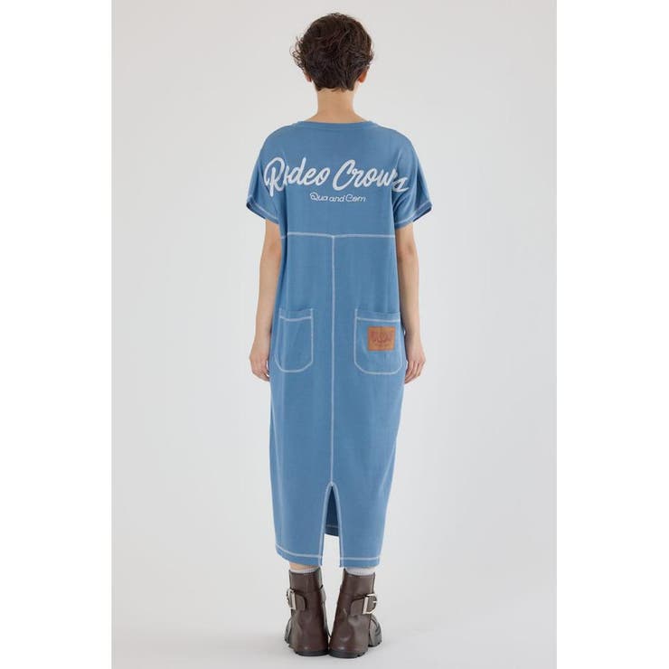 配色ステッチニットコンビワンピース | RODEO CROWNS WIDE BOWL | 詳細画像22 