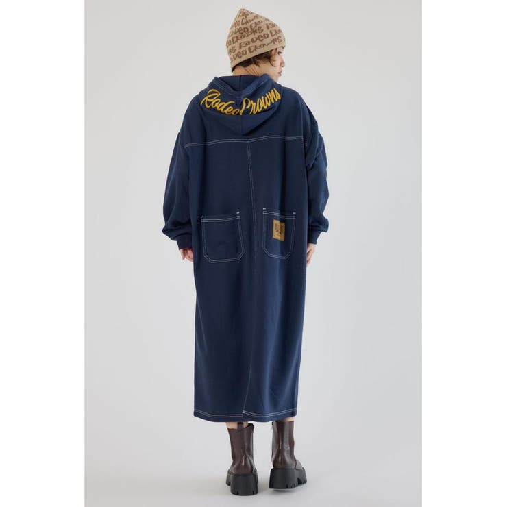 RCSカラーステッチパーカーワンピース | RODEO CROWNS WIDE BOWL | 詳細画像10 