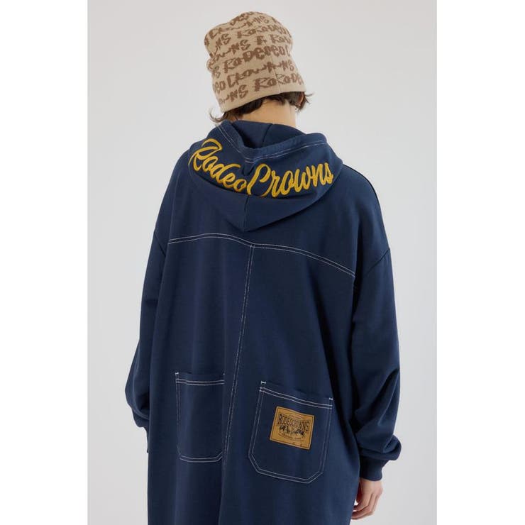 RCSカラーステッチパーカーワンピース | RODEO CROWNS WIDE BOWL | 詳細画像12 