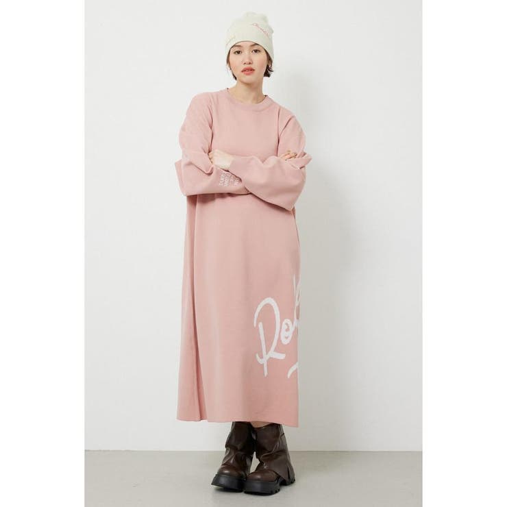 マキシロゴニットワンピース | RODEO CROWNS WIDE BOWL | 詳細画像6 