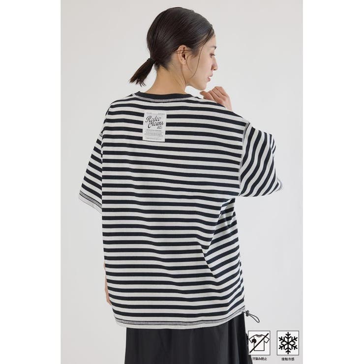 柄BLK5 | MASTER PROTECT ドロストビッグTシャツ | RODEO CROWNS WIDE BOWL