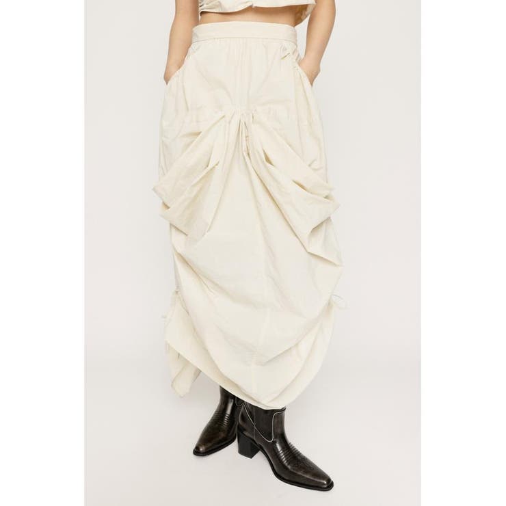 IVOY3 | FLOWING DRAPE 3D スカート | SLY OUTLET