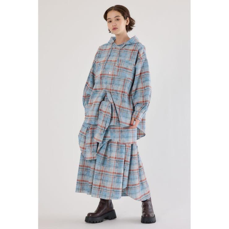 ヴィンテージチェックフードシャツ | RODEO CROWNS WIDE BOWL | 詳細画像24 