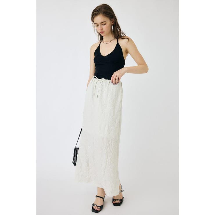 CRINKLED SATIN スカート | MOUSSY OUTLET | 詳細画像2 