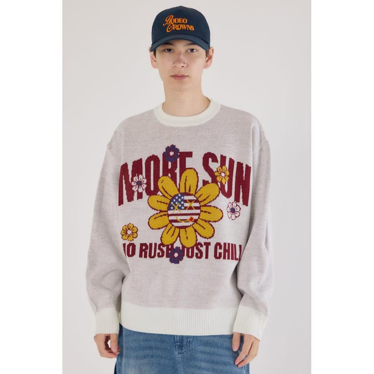 O/WHT1 | アメリカンフラワーニット | RODEO CROWNS WIDE BOWL