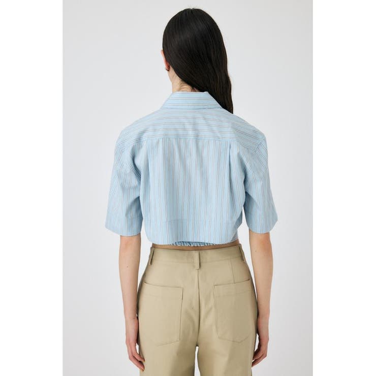 CROPPED BELTED シャツ | MOUSSY OUTLET | 詳細画像13 