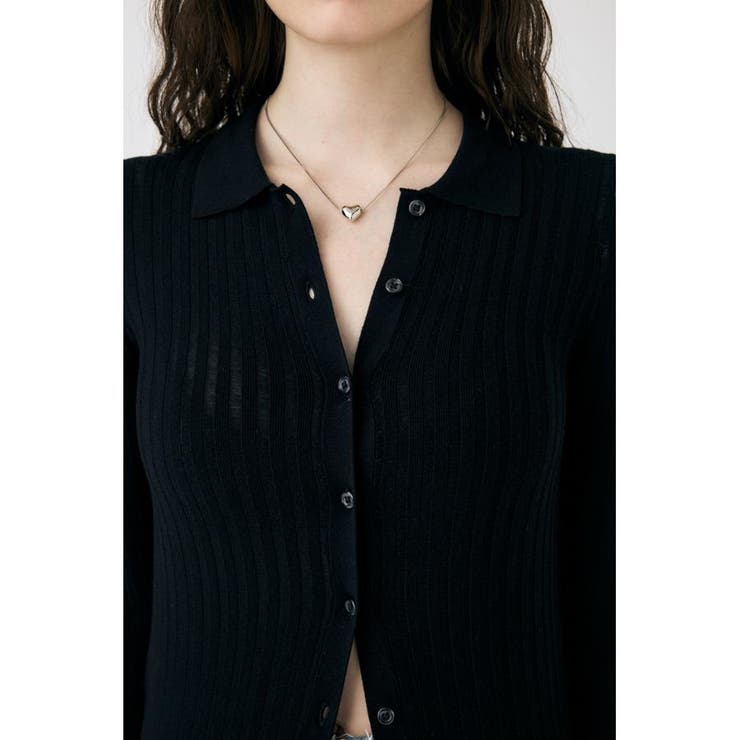SHEER LONG カーディガン | MOUSSY OUTLET | 詳細画像9 