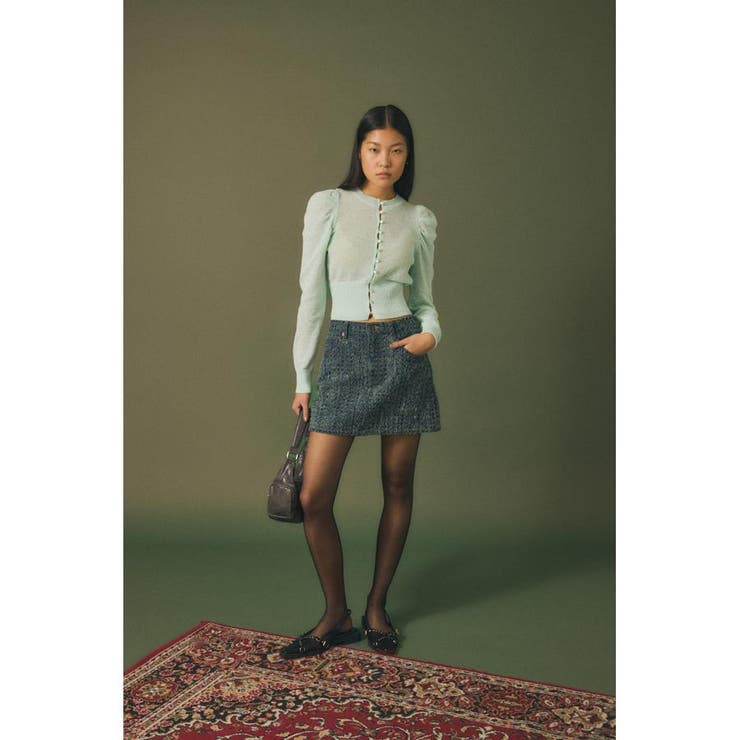 BUTTON UP ニットカーディガン | MOUSSY OUTLET | 詳細画像36 