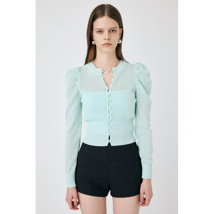 BUTTON UP ニットカーディガン | MOUSSY OUTLET | 詳細画像23 