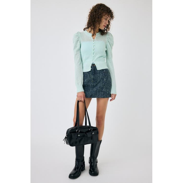 BUTTON UP ニットカーディガン | MOUSSY OUTLET | 詳細画像34 