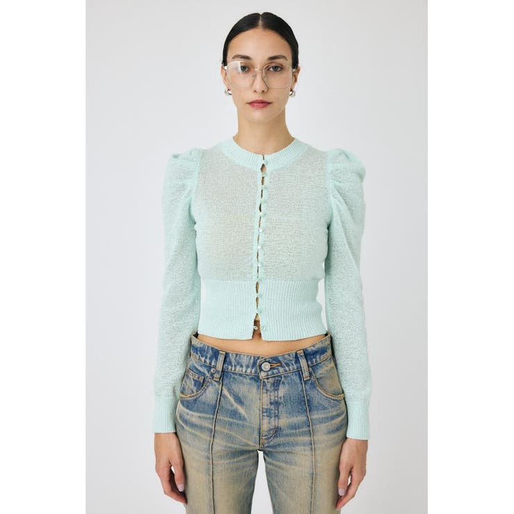 BUTTON UP ニットカーディガン | MOUSSY OUTLET | 詳細画像24 