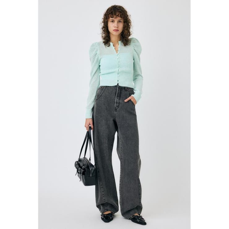 BUTTON UP ニットカーディガン | MOUSSY OUTLET | 詳細画像35 