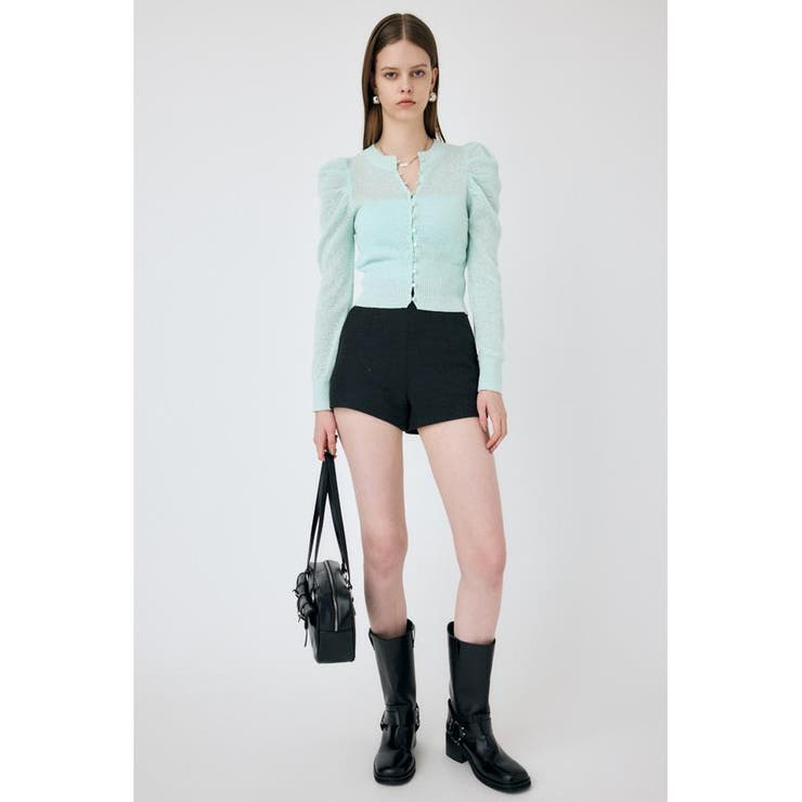 BUTTON UP ニットカーディガン | MOUSSY OUTLET | 詳細画像20 
