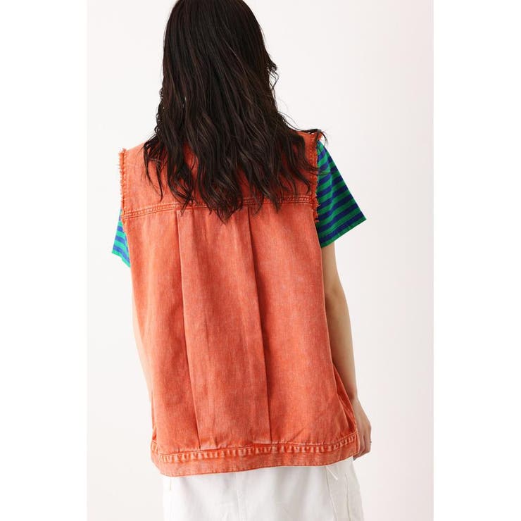 （WEB限定）カラーデニムベスト | RODEO CROWNS WIDE BOWL | 詳細画像17 