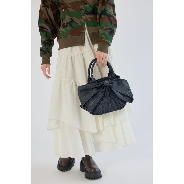 リボンデニムミニトート | RODEO CROWNS WIDE BOWL | 詳細画像4 